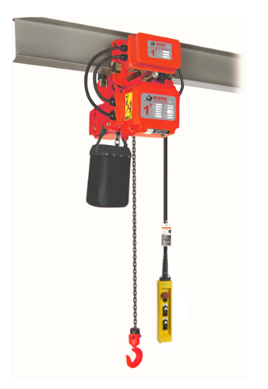 Picture of 1 Ton Three Phase Hoist + Trolley 