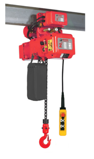 Picture of 2 Ton Three Phase Hoist + Trolley - Dual Speed