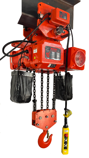 Picture of 10 Ton Three Phase Hoist + Trolley - Dual Speed 