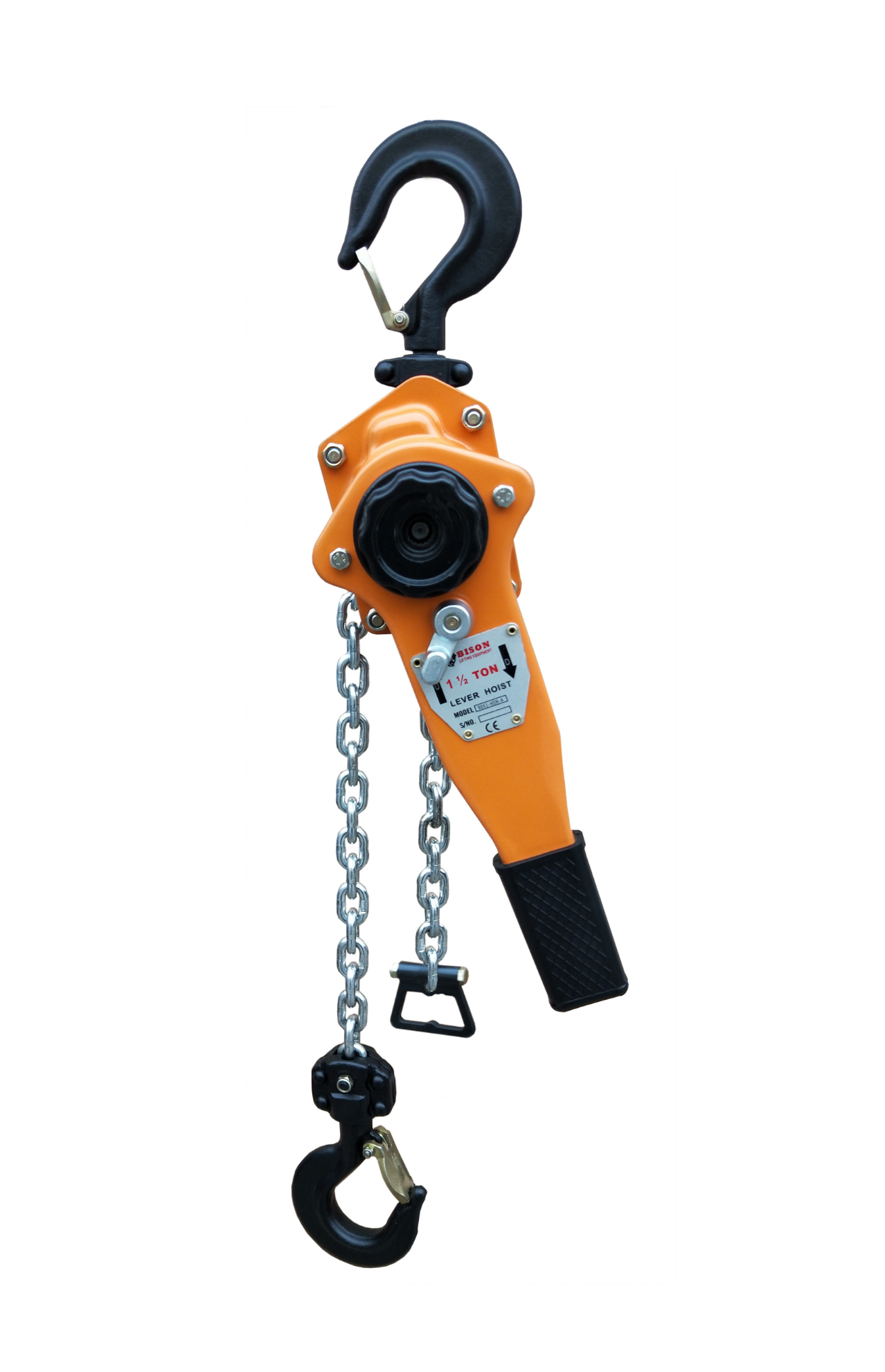 1 1/2 Ton Lever Hoist (Galv. Chain)|Bison Lifting Equipment