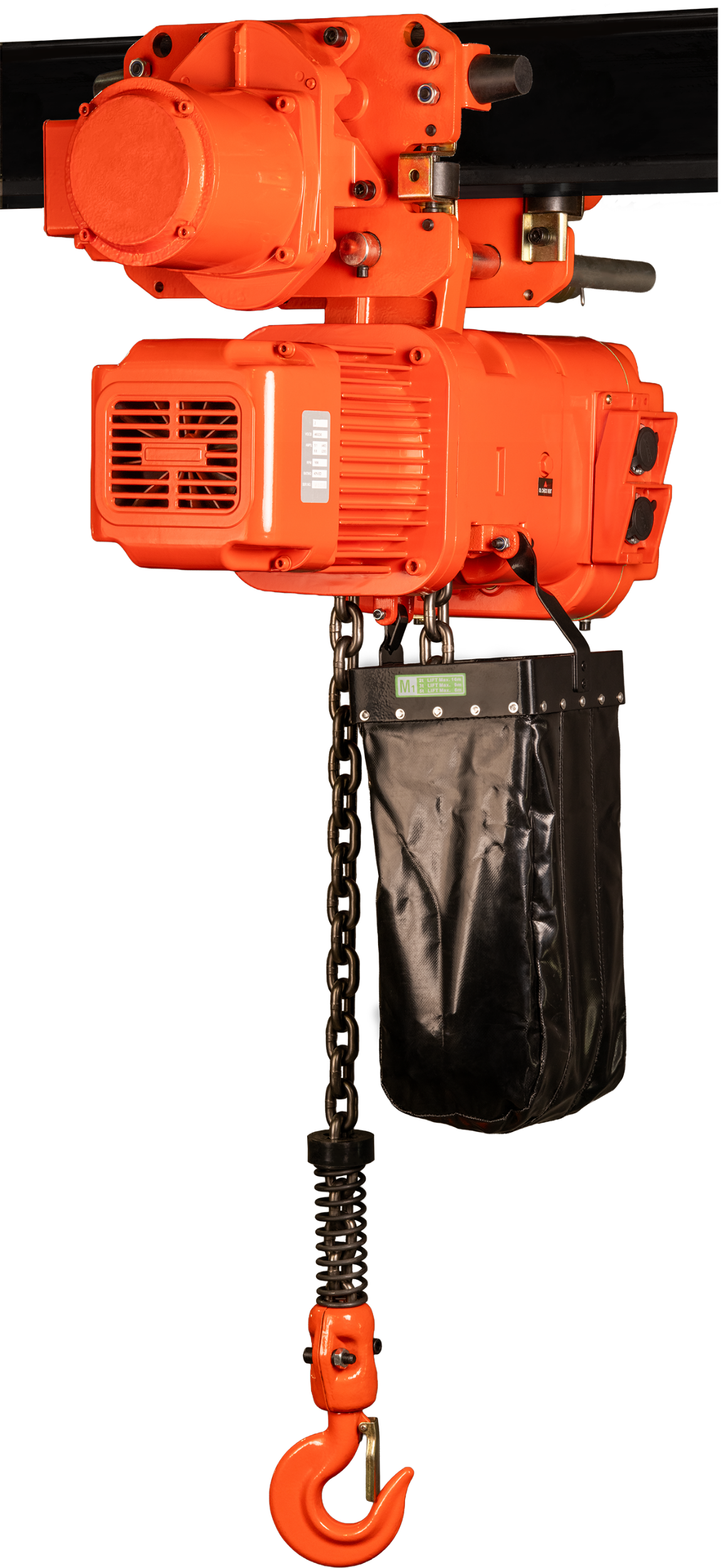 Picture of 1 Ton Three Phase Hoist + Trolley  - Dual Speed