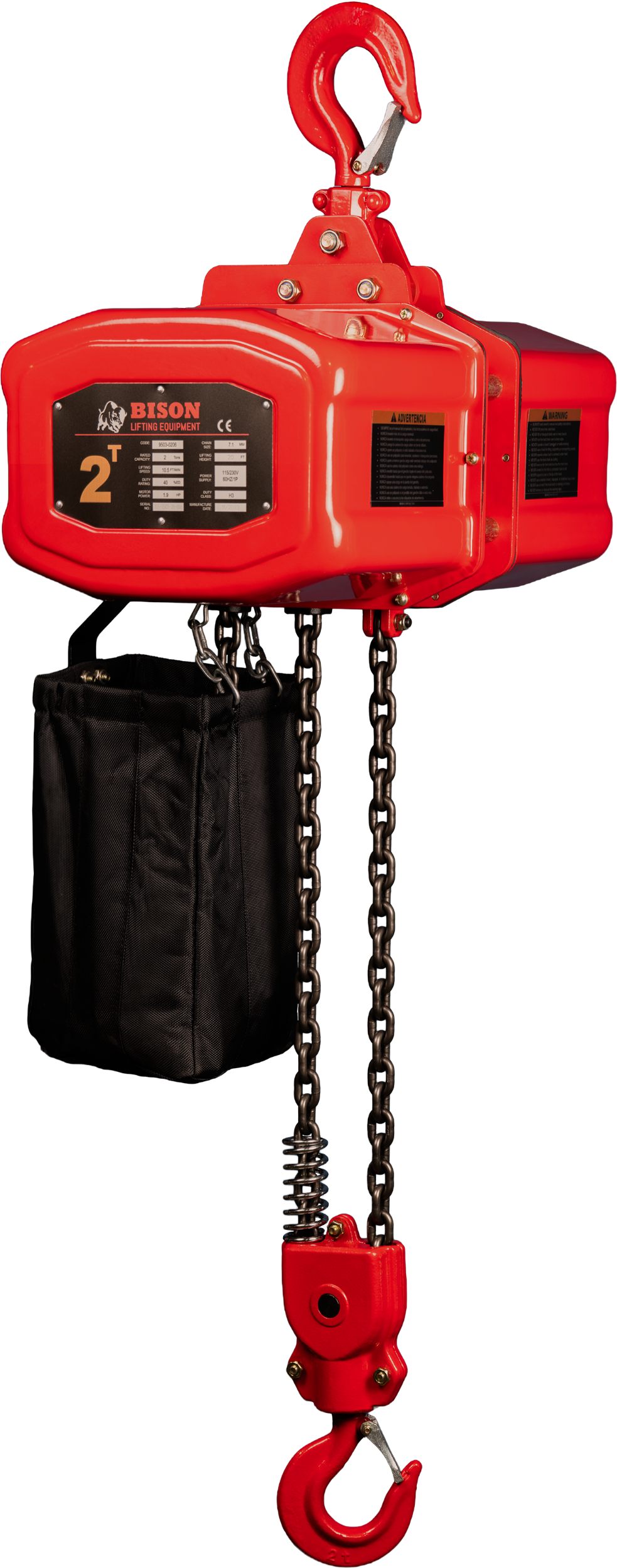 Picture of 2 Ton Single Phase Hoist 