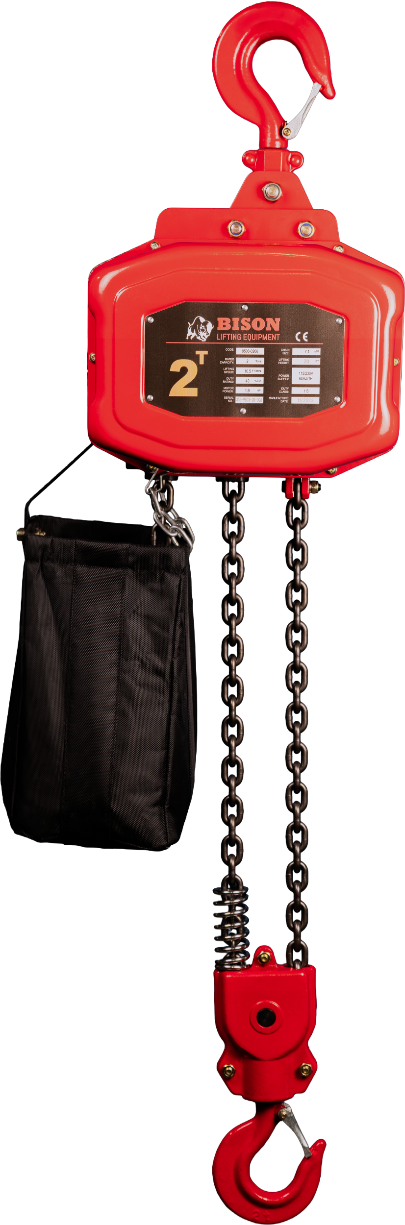 Picture of 2 Ton Single Phase Hoist 