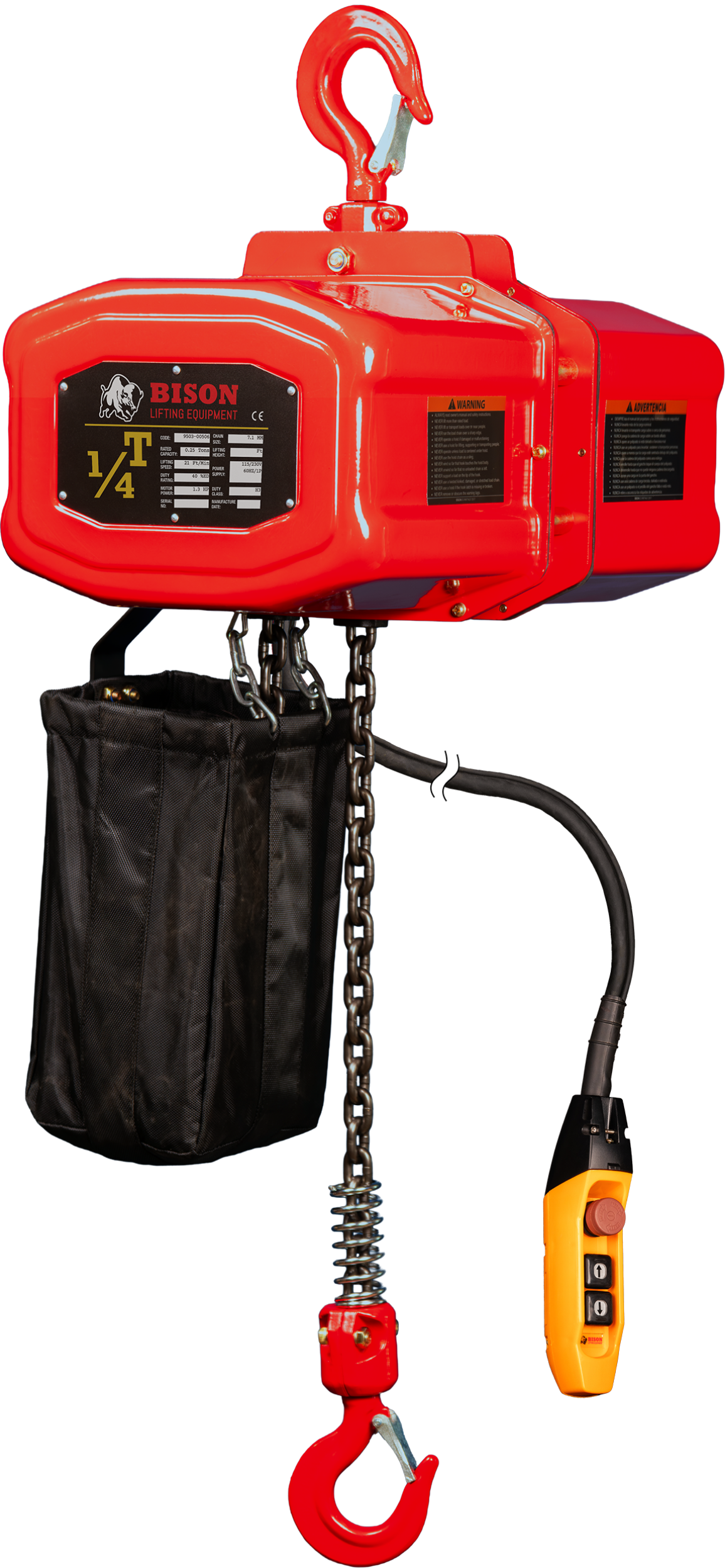Picture of 1/4 Ton Single Phase Hoist