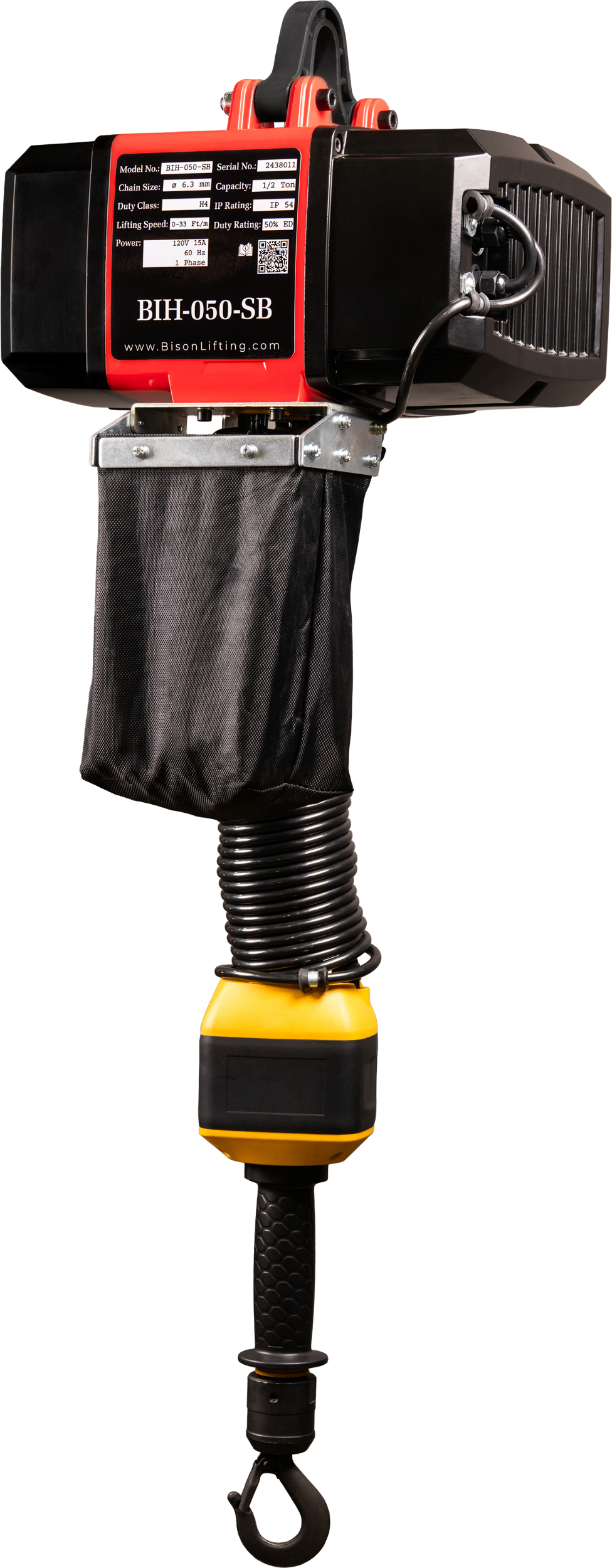 Picture of BIH Series Electric Chain Hoist - 1/2 Ton