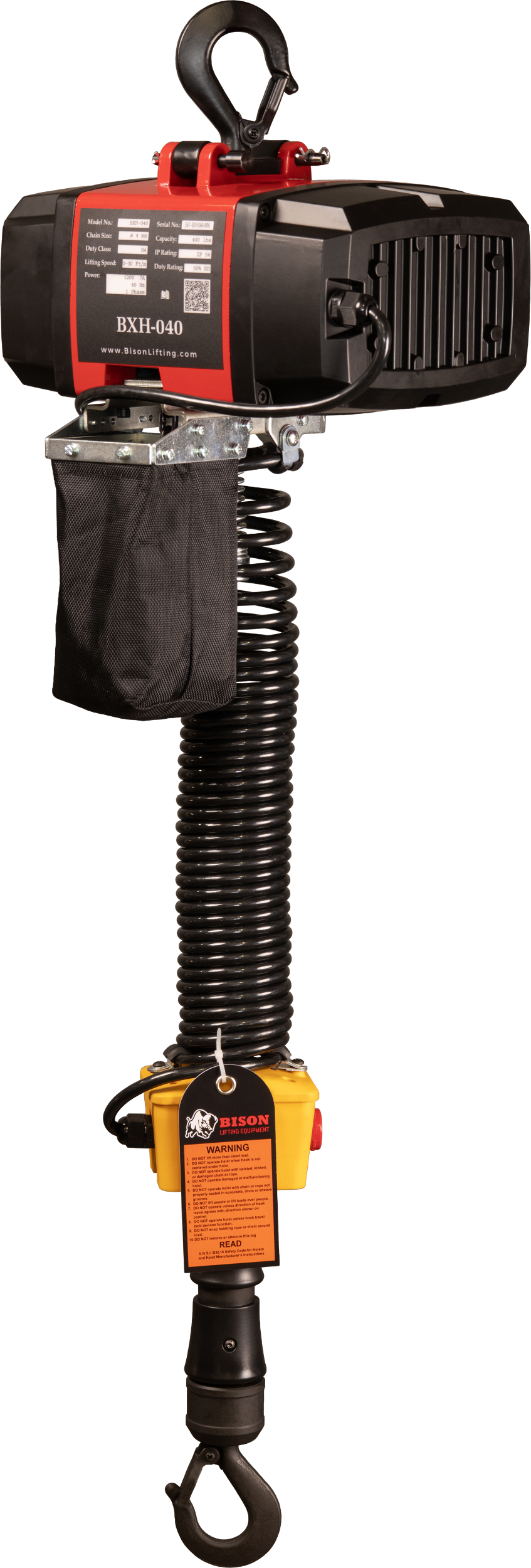 Picture of BXH Series Electric Chain Hoist - 400 Pounds 